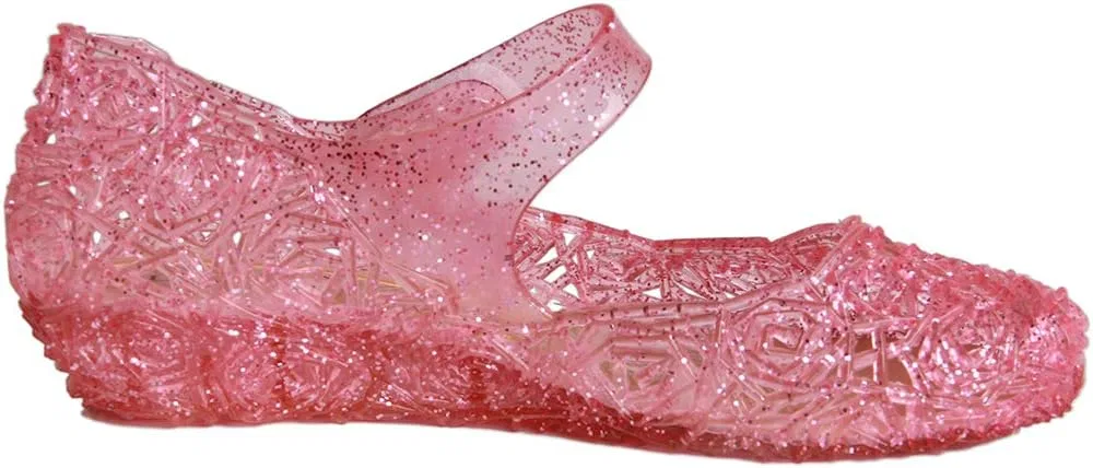 Детские балетки для девочек с принтом Princess Jelly GUGUYeah, Pink — фото 4