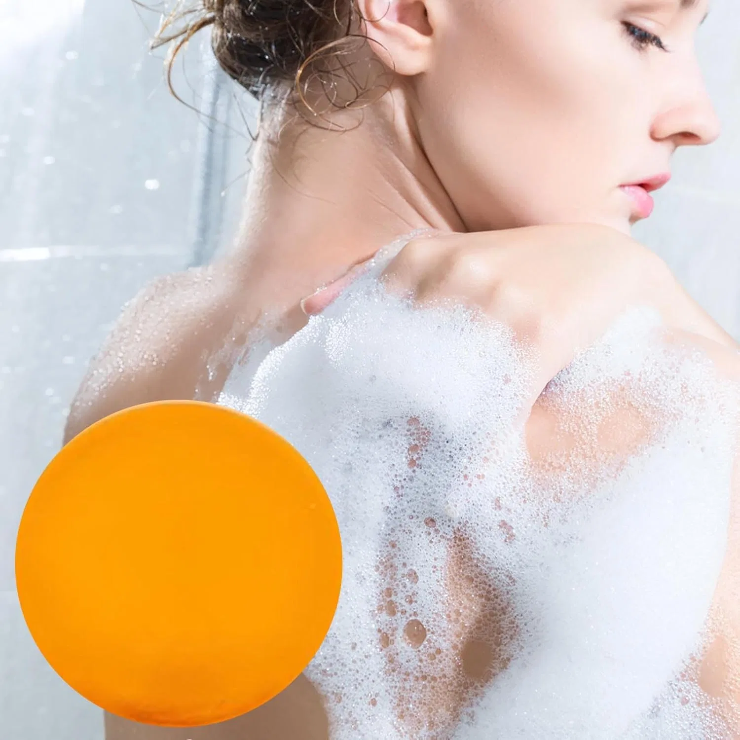 Мыло твердое Persimmon Soap Bar с экстрактом хурмы, набор: гель для душа 9.29 fl oz и мыло 100 г, Lemon Generisch