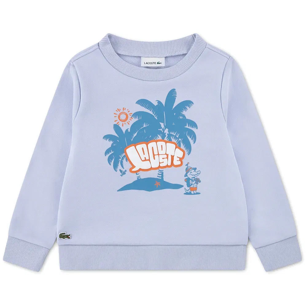 Свитшот Lacoste 847607, фиолетовый