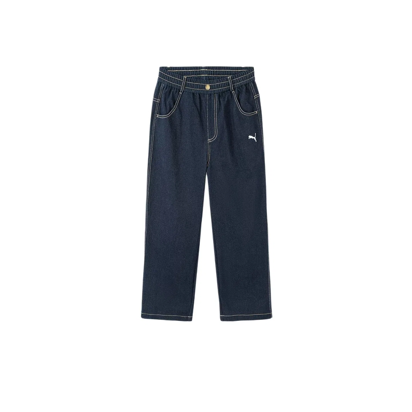 Детские джинсы с длинным рукавом Denim Dark Blue 88301 PUMA