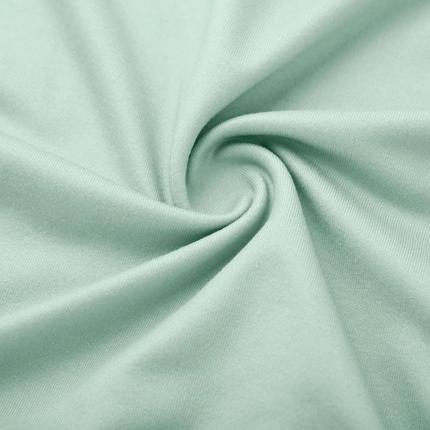 Женская солнцезащитная футболка с длинным рукавом Loose Fit, Mint Green — фото 2