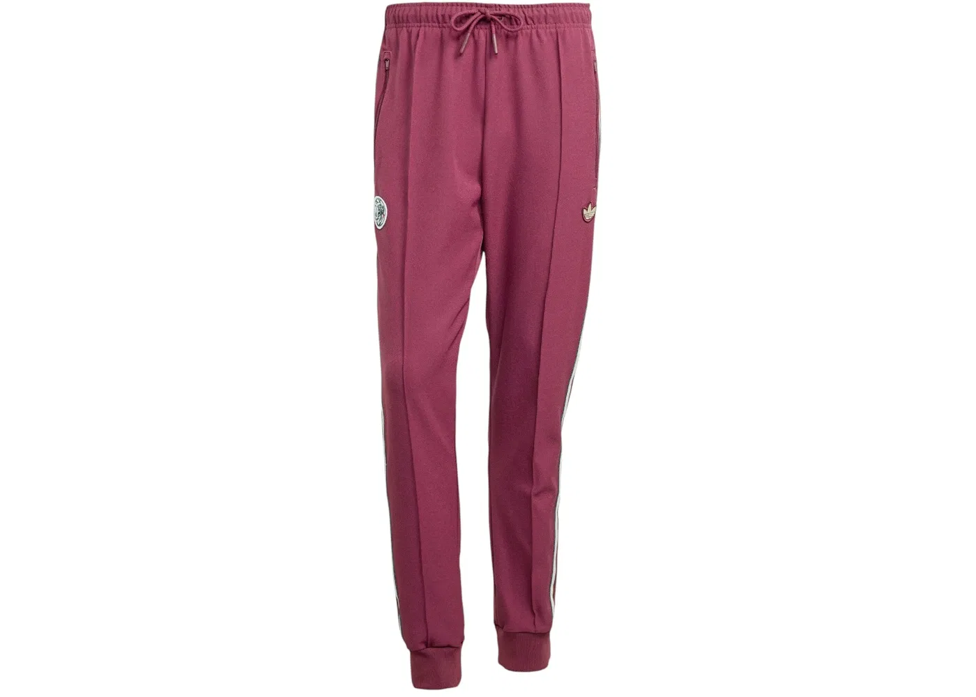 Мужские спортивные штаны с принтом Ajax Amsterdam Terrace Icons Track Pants Adidas, Victory Crimson