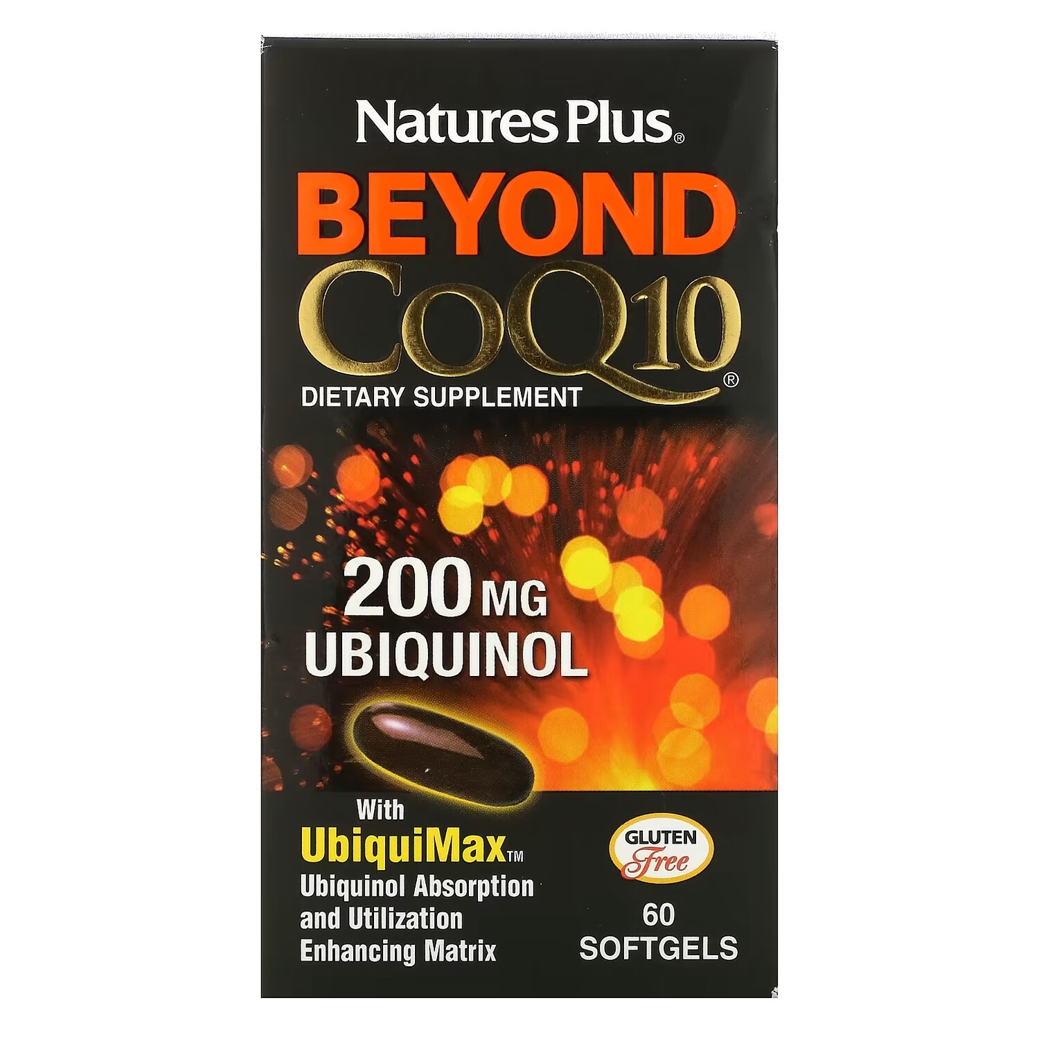 

NaturesPlus Beyond CoQ10 коэнзим Q10, 60 капсул