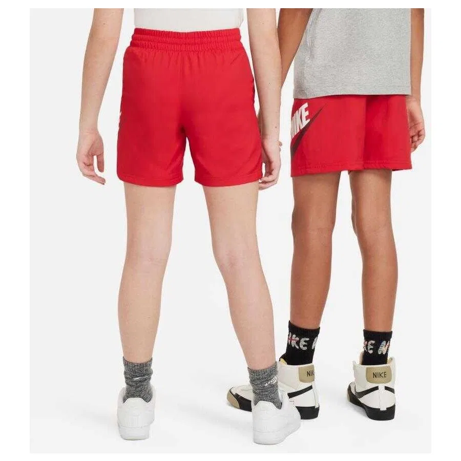 Спортивные шорты Tech Fleece Nike Nsw Woven Short Hbr, Красный — фото 4