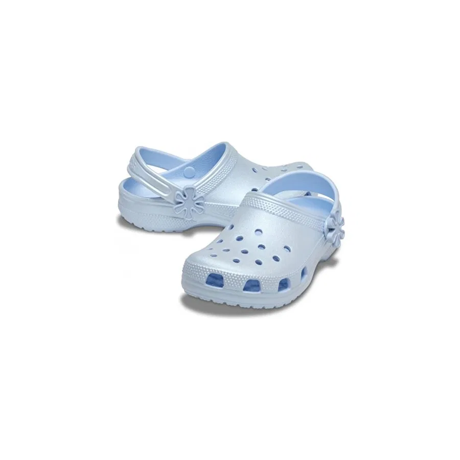 Детские спортивные сланцы Classic Pearl Shine Clog K Crocs, Синий — фото 2
