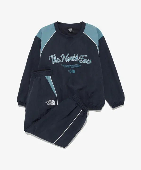 Детский спортивный комплект The North Face Kids, синий