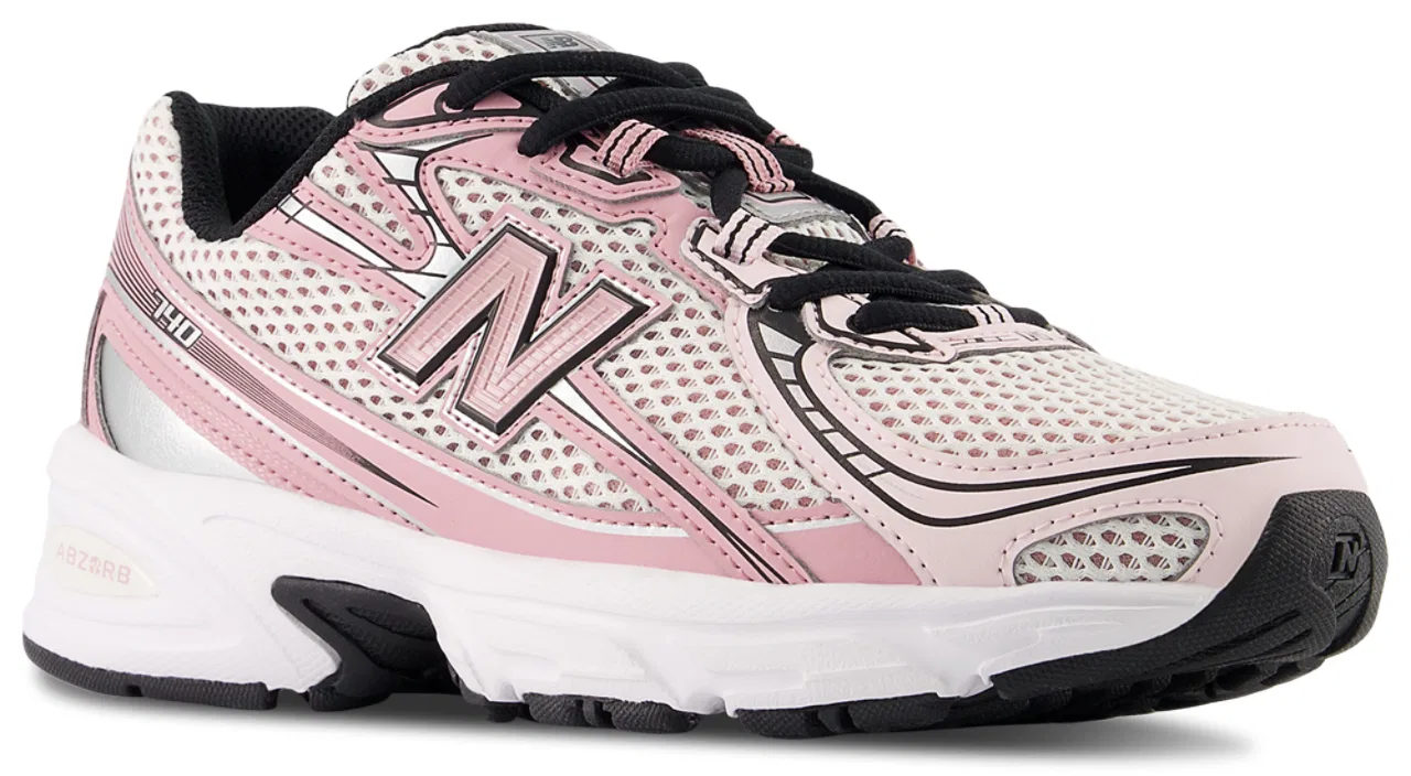 Кроссовки для девочек 740 New Balance, цвет Rose Sugar/Pink Taffy — фото 3