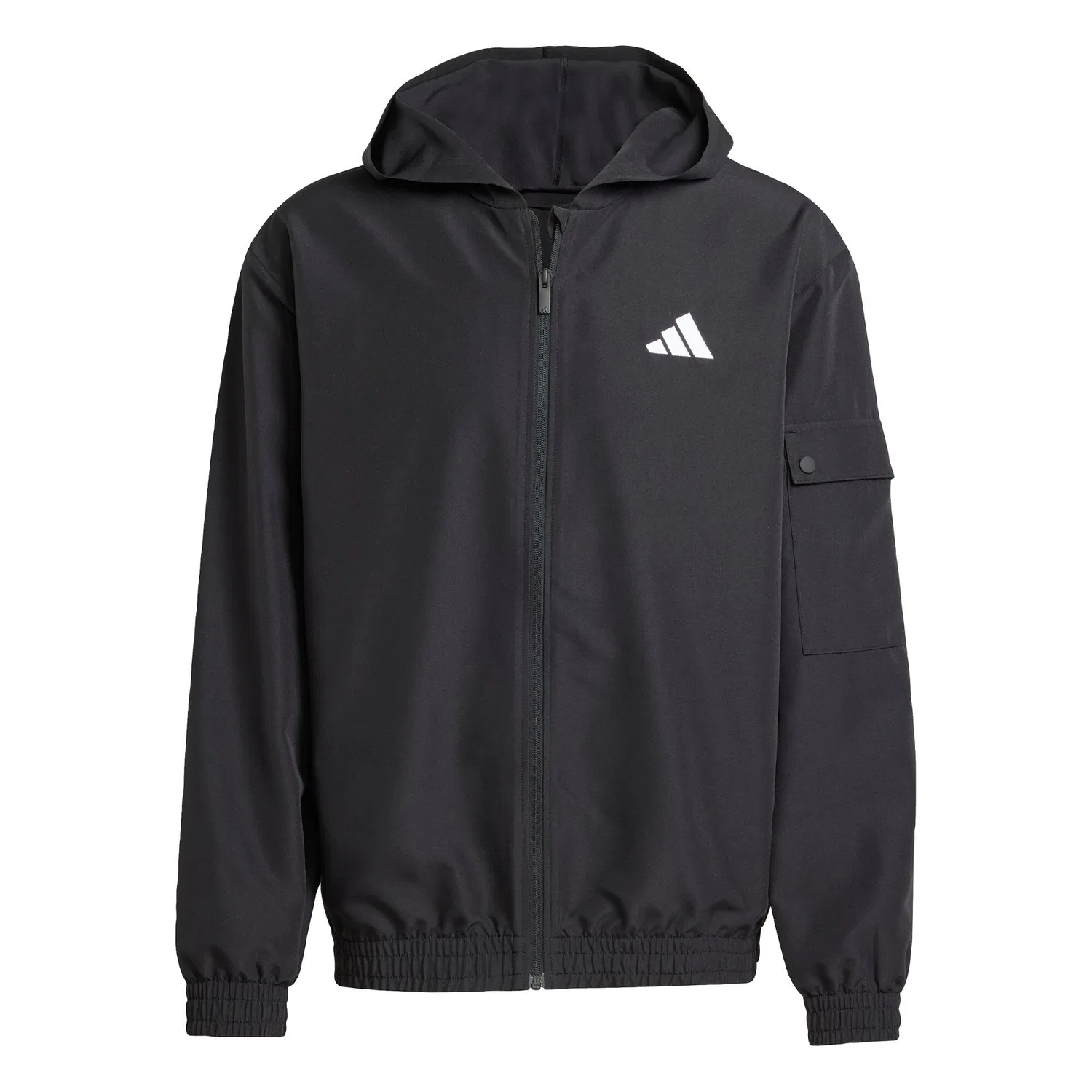 Мужской спортивный костюм с капюшоном Sportswear Woven Cargo Adidas, Schwarz — фото 2