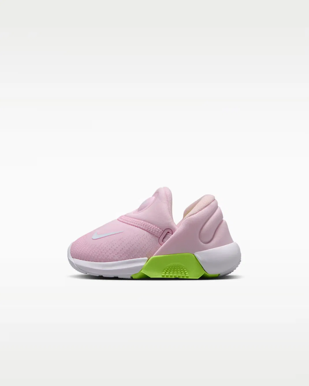 Детская/подростковая обувь Nike Swoosh Go, Pink Foam/Volt/Barely Volt/Sail