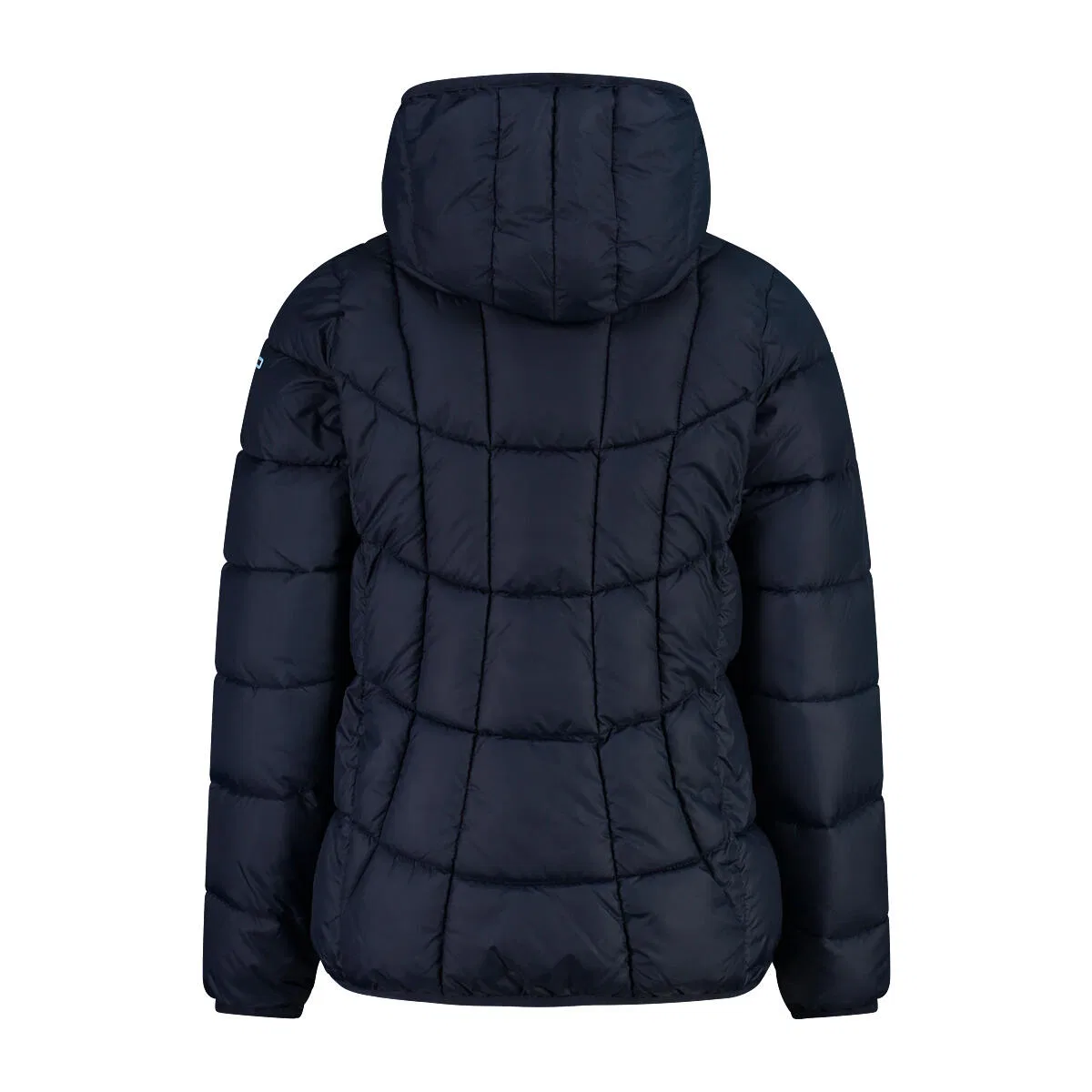Детская куртка для девочек с капюшоном KID G JACKET FIX HOOD Cmp, Darkblau / Kosmosblau / Blau — фото 2