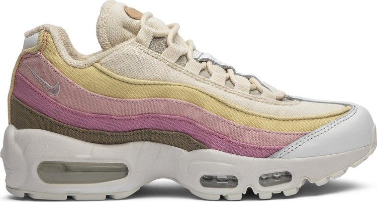 Кроссовки Nike Wmns Air Max 95, кремовый/розовый - фото