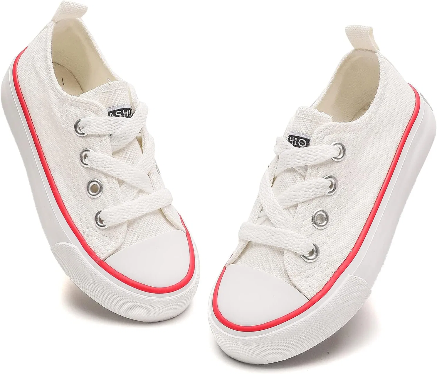 Детские кеды из холста Komfyea, White