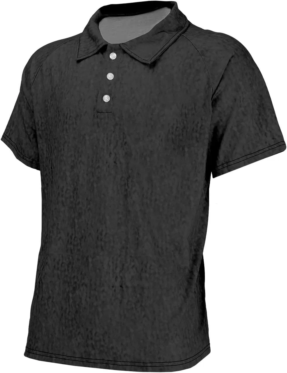 Мужская повседневная футболка поло Vintage Tee, Black — фото 4