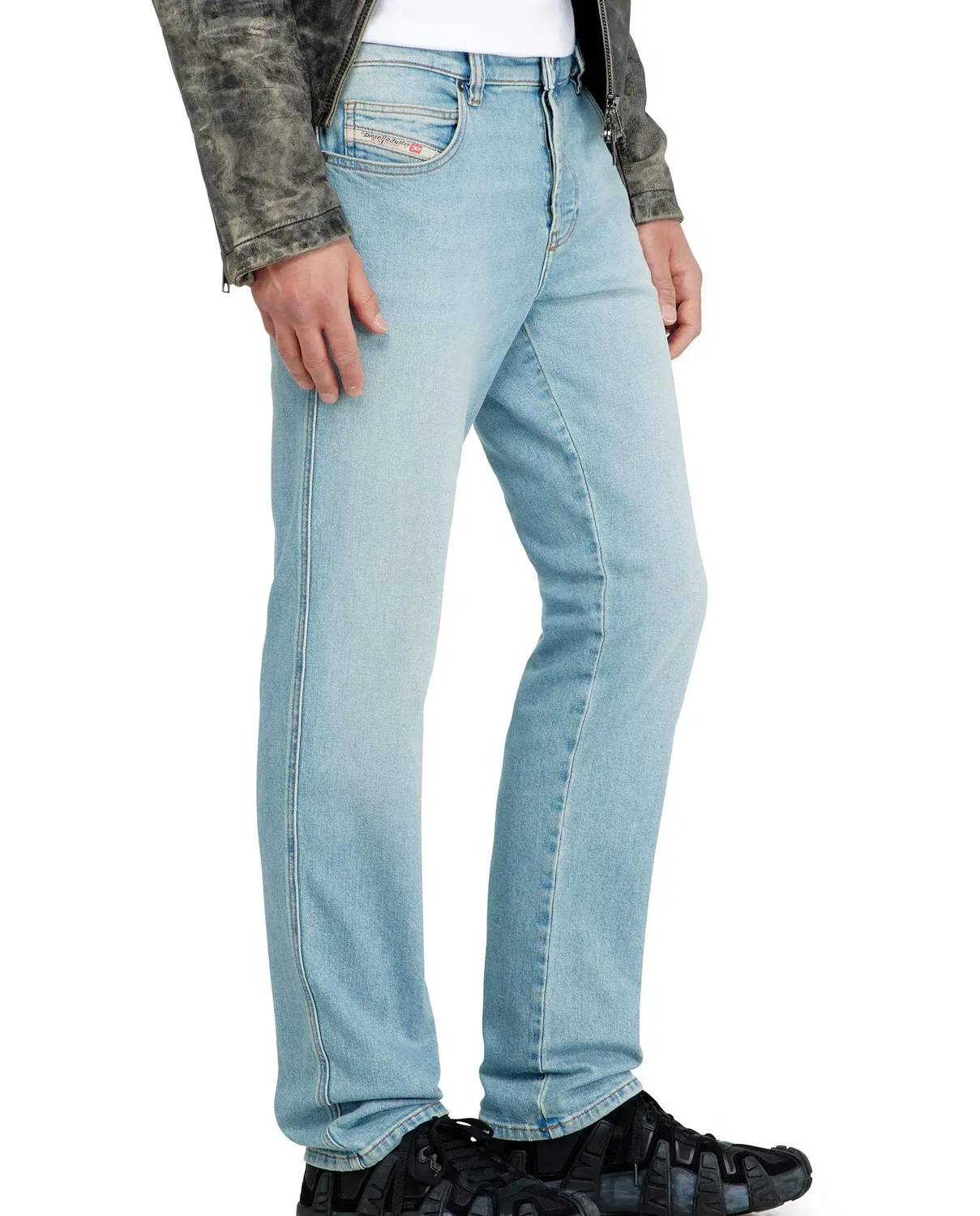 Мужские джинсы slim Vaquero 1993 Diesel, Azul Claro — фото 3