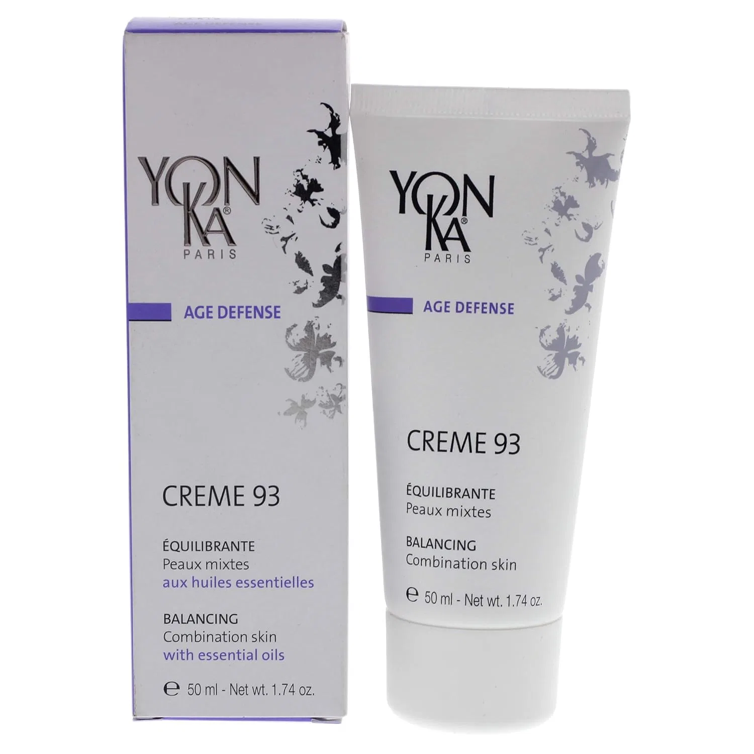 Крем для лица Yonka Age Defense Creme 93, 50 мл, Комбинационная кожа