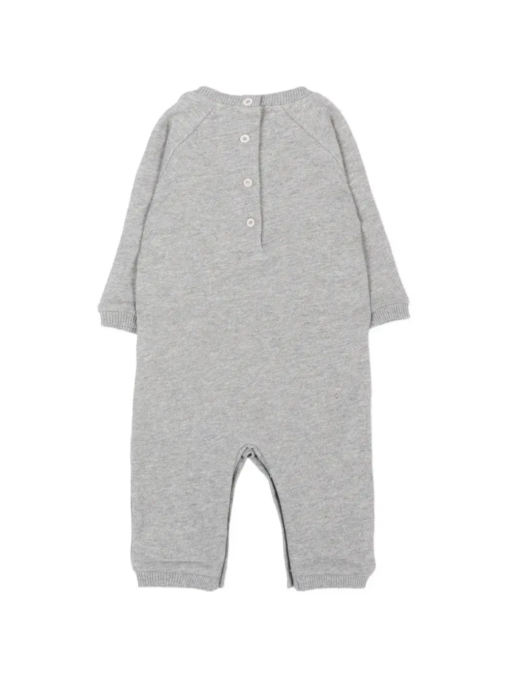 Комбинезон с нашивкой в виде плюшевого мишки Etro Kids, серый — фото 2