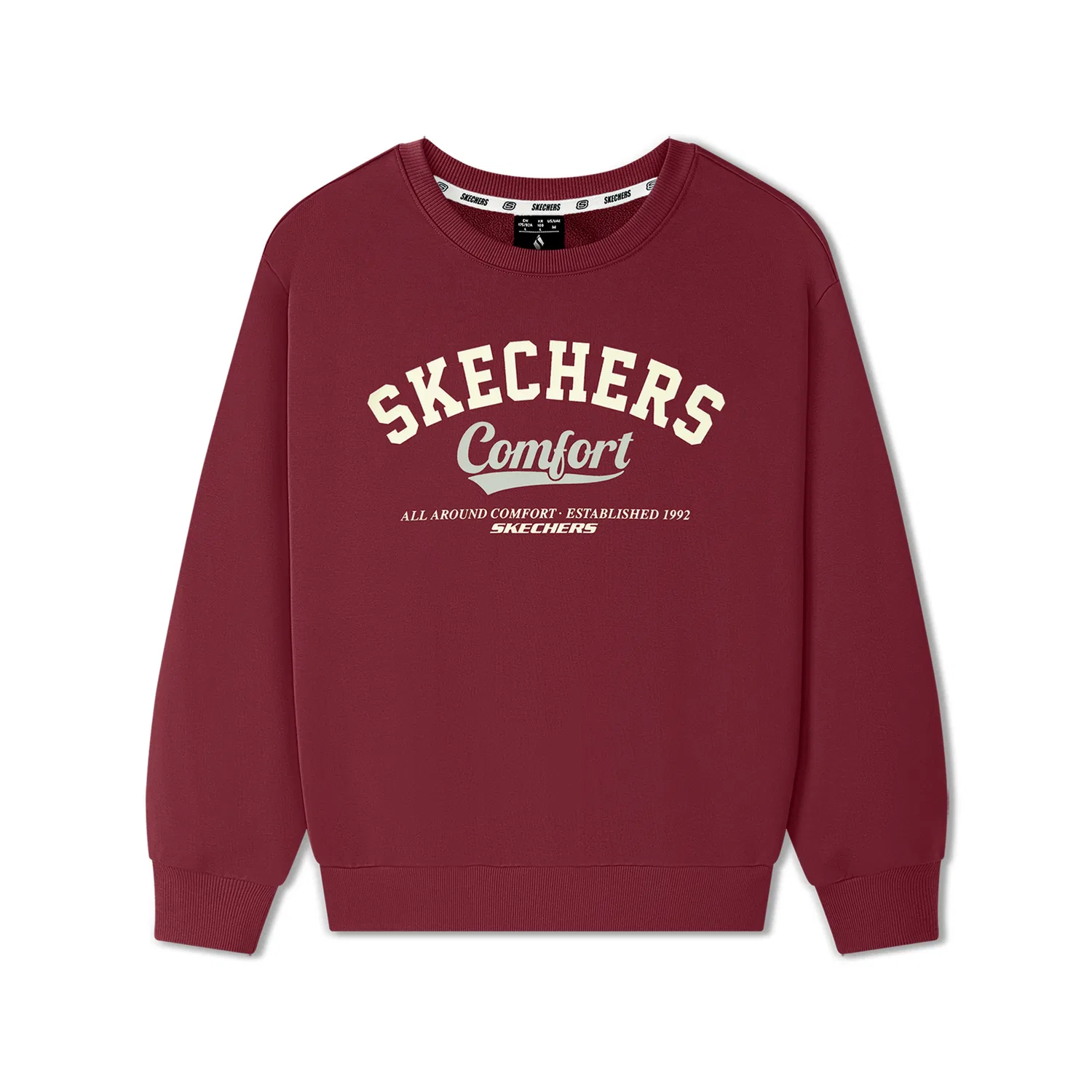 Свитшот детский с круглым вырезом Truffle Brown 00V0 Skechers, Truffle Brown 00V0