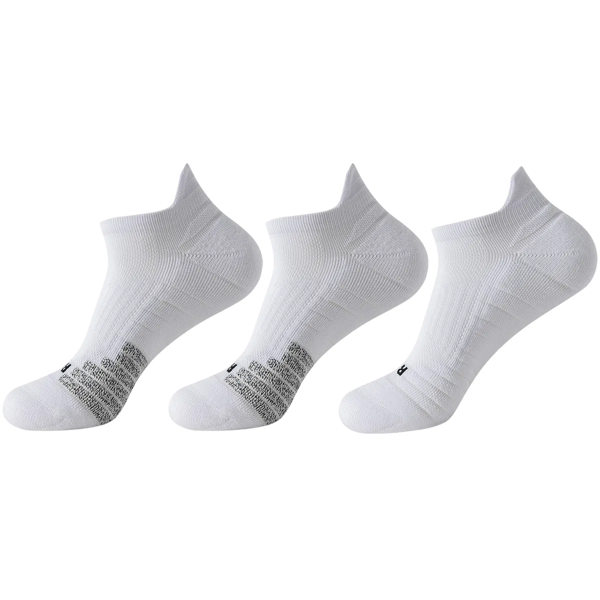Детские баскетбольные носки с принтом 3 пары White Gray 2+White 1 MIIOW