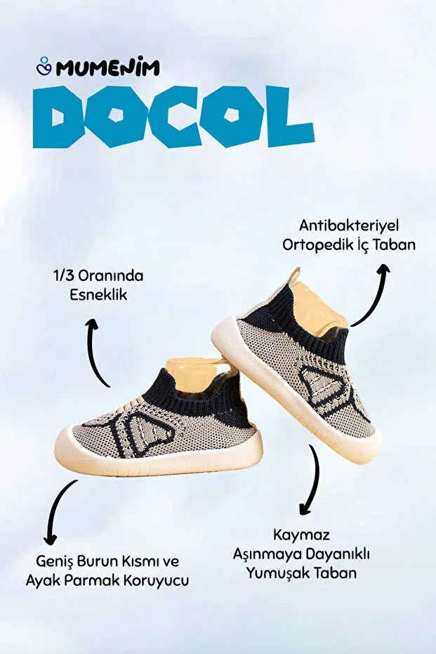 Детские кроссовки для девочек с ортопедической стелькой Basics Mumenim, Gray — фото 2