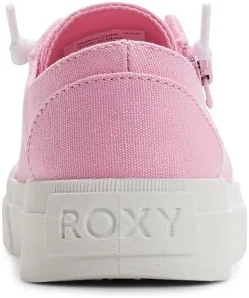 Детские кеды для девочек Marina Zip Roxy, Bright Pink — фото 4
