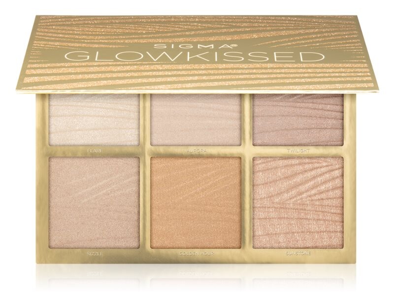 

Палитра отбеливателей Sigma Beauty Glowkissed Highlight Palette
