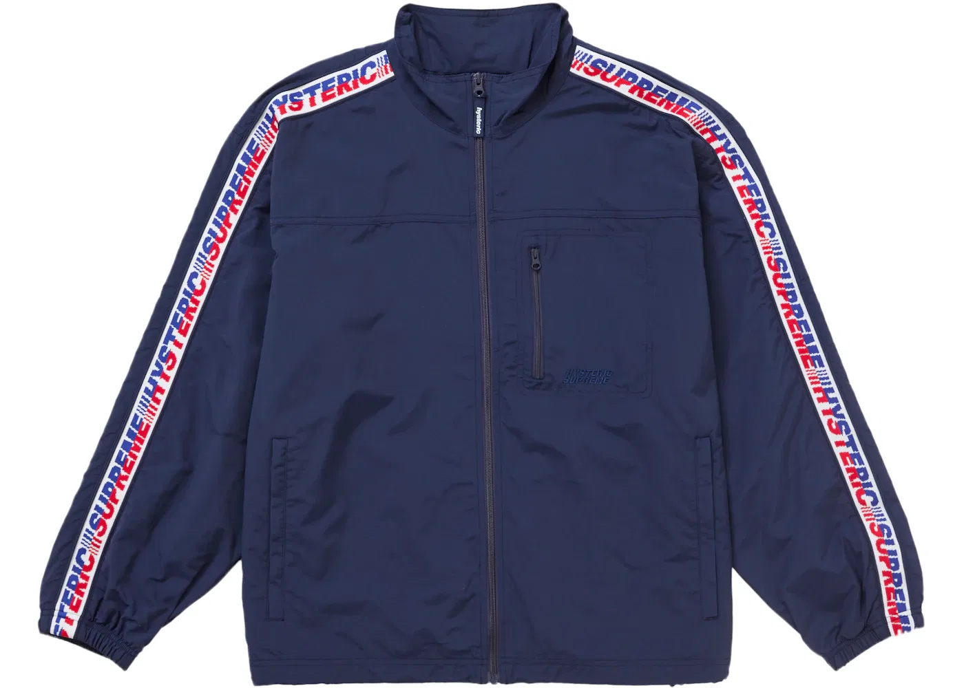 Мужская куртка с принтом Supreme Hysteric Glamour Track Jacket, Navy