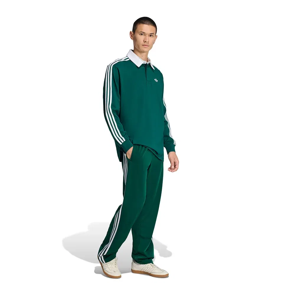 Мужские спортивные брюки с тремя полосками Firebird Adidas Originals, Green — фото 4