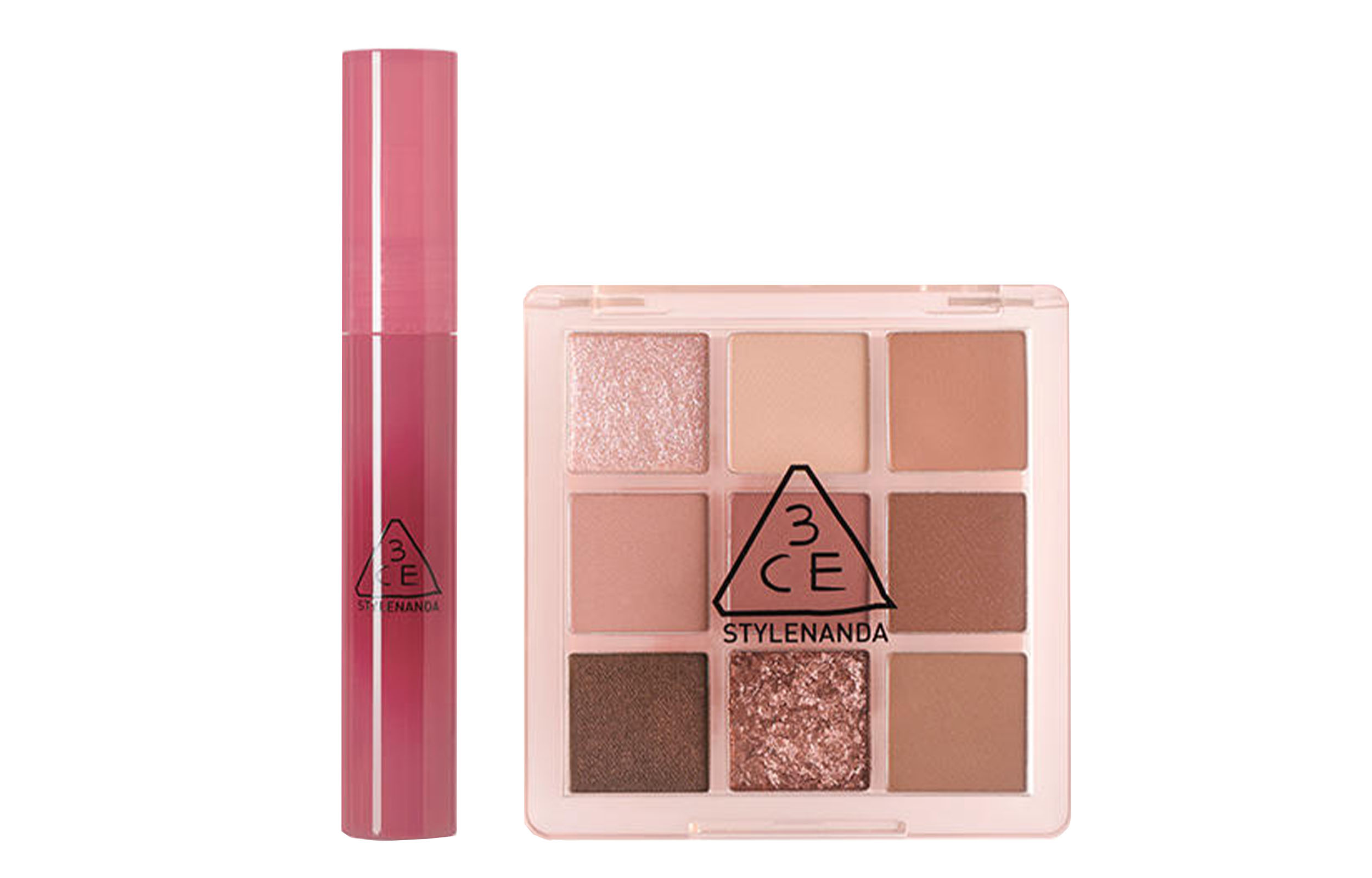 

Брендовая концентрированная помада-блеск для губ Little Honey Spoon и набор теней для век, легко наносится 3CE