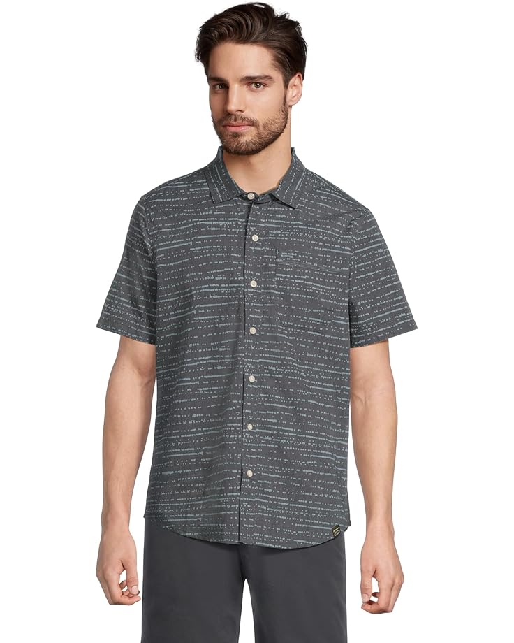 

Рубашка L.L.Bean All-Adventure Shirt, цвет Carbon Navy Linear Dot
