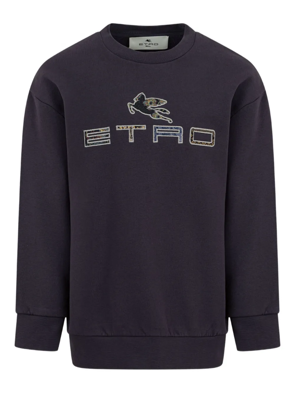 

Толстовка с логотипом Пегаса ETRO KIDS, синий