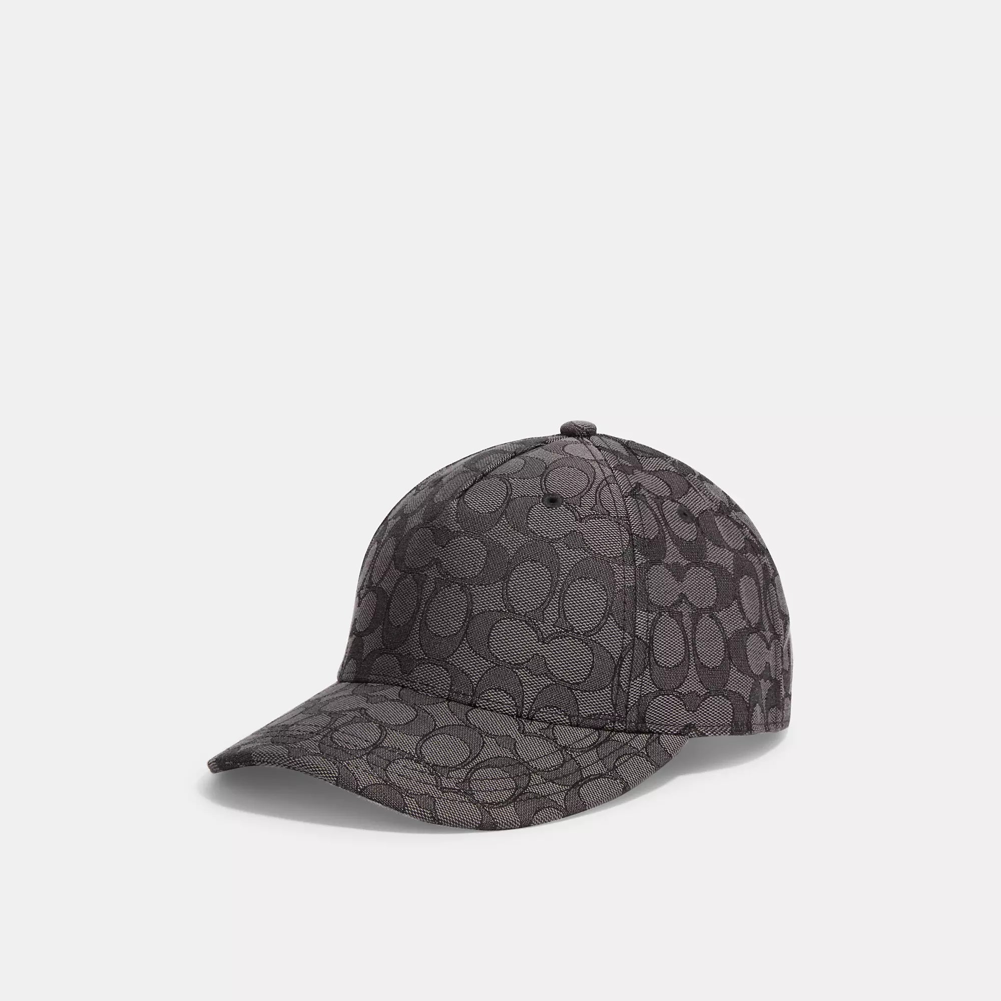 

Бейсбольная кепка Coach Outlet Signature Jacquard, цвет charcoal