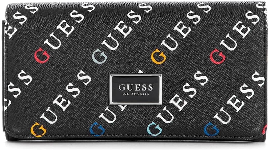 

GUESS Женский клатч-кошелек с логотипом и большим отделением