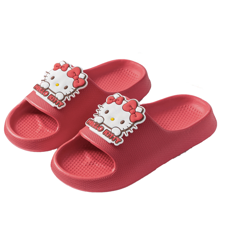 Sanrio Hello Kitty x Слайдеры Женские - Фиолетовые тапочки Kuromi, цвет Purple Kuromi Slippers — фото 2