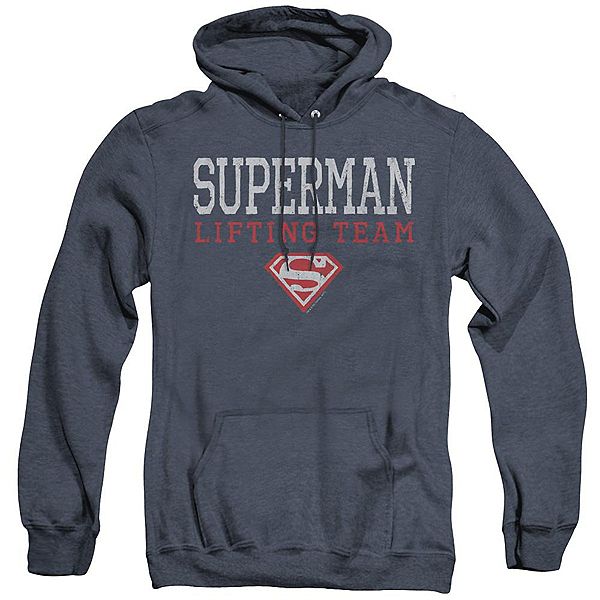 

Толстовка с капюшоном Superman lifting team adult heather Licensed Character