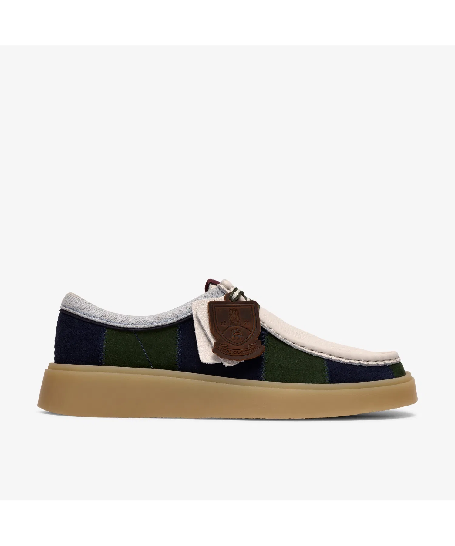 Мужские мокасины из замши Clarks Torview тёмно-синие