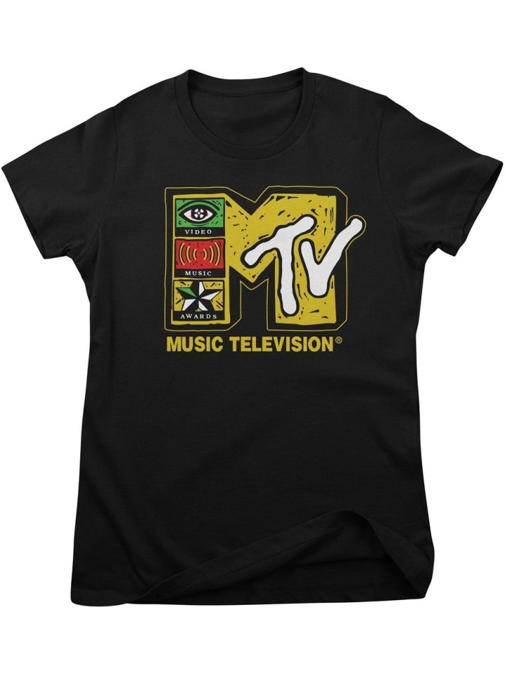 

Футболка MTV Video Music Awards Sketch Logo Girly Tee черного цвета MTV, Черный, Футболка MTV Video Music Awards Sketch Logo Girly Tee черного цвета MTV