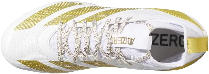 Мужские футбольные кроссовки Adidas Adizero Impact Exotic Speed - золото, белый, золотой — фото 2