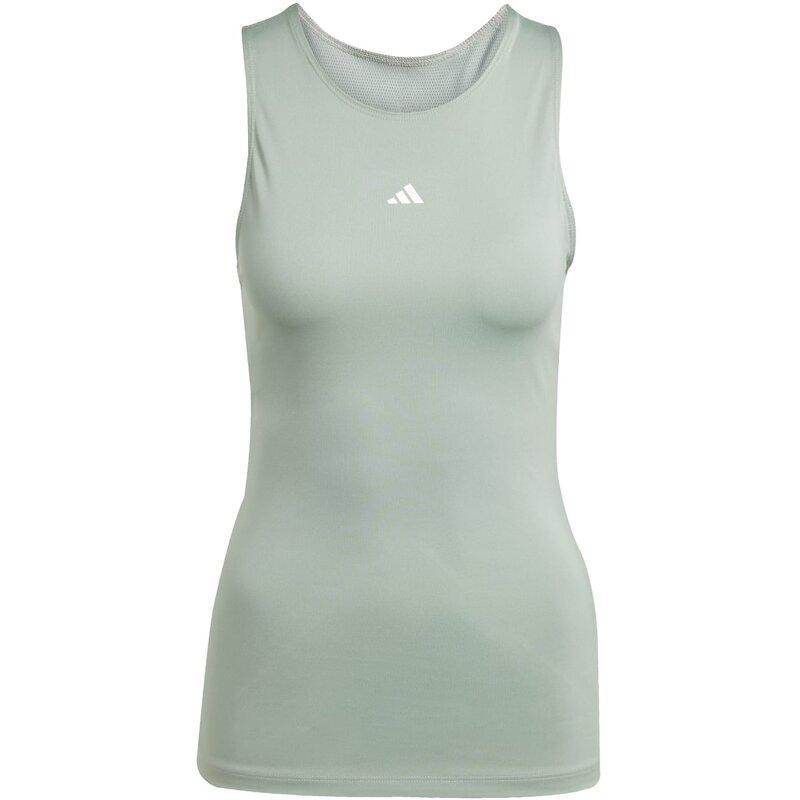 

Тренировочная футболка Techfit Racerback Adidas, цвет silgrn