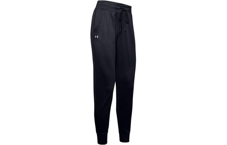 

Женские трикотажные спортивные штаны Under Armour, цвет Black