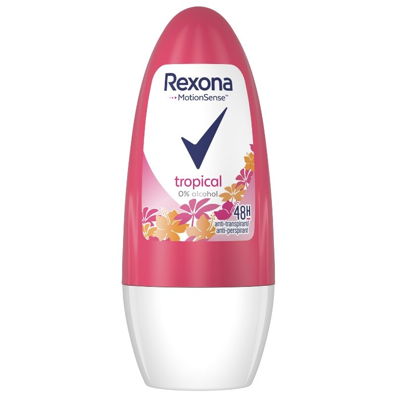 

Rexona Tropical, Шариковый антиперспирант, 50 мл