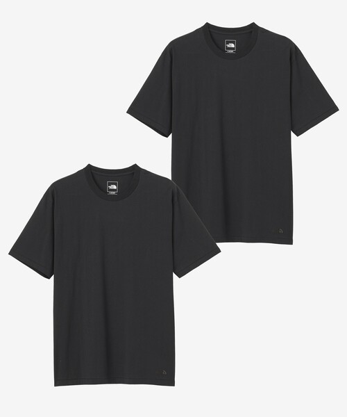 

Футболка с коротким рукавом, технология Flash Dry THE NORTH FACE, черный