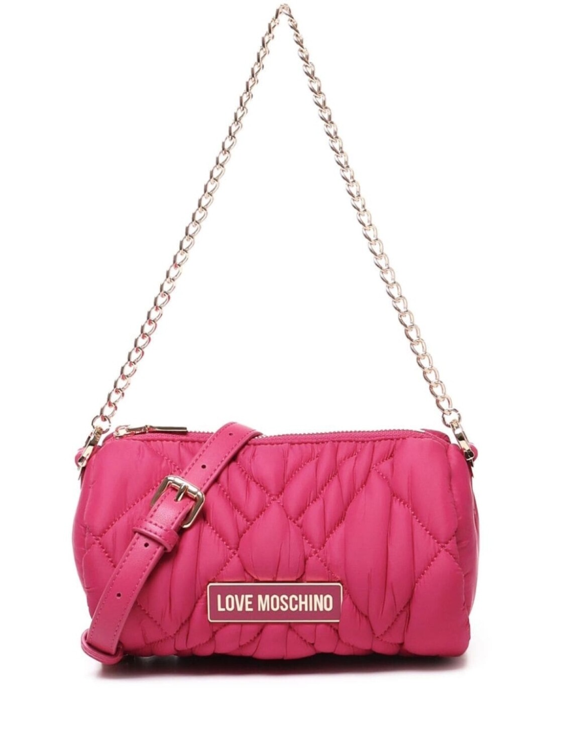 

Love Moschino сумка через плечо с логотипом, розовый