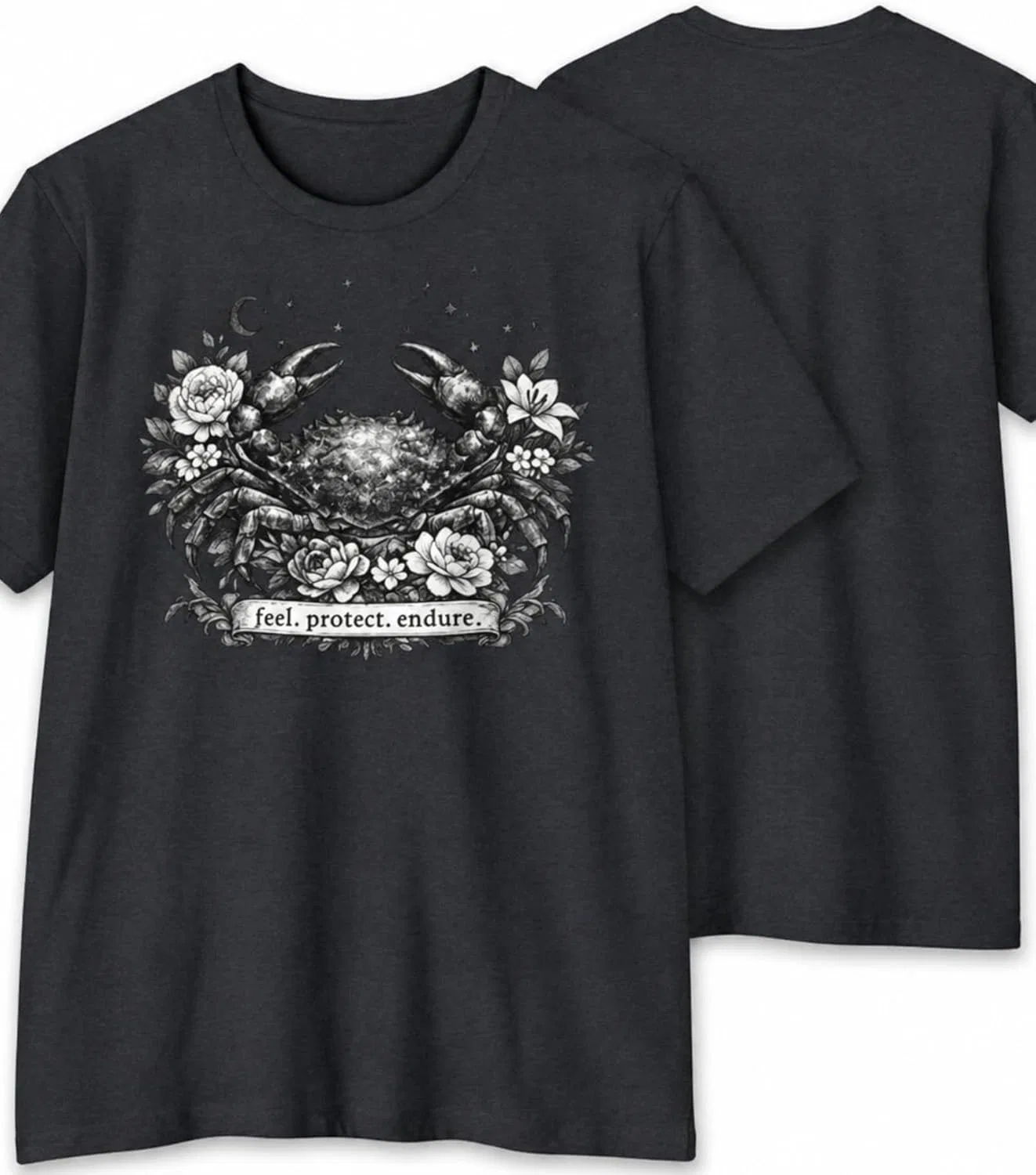 Футболка с дизайном Cancer Zodiac GENERIC, Cvc Midnight Navy