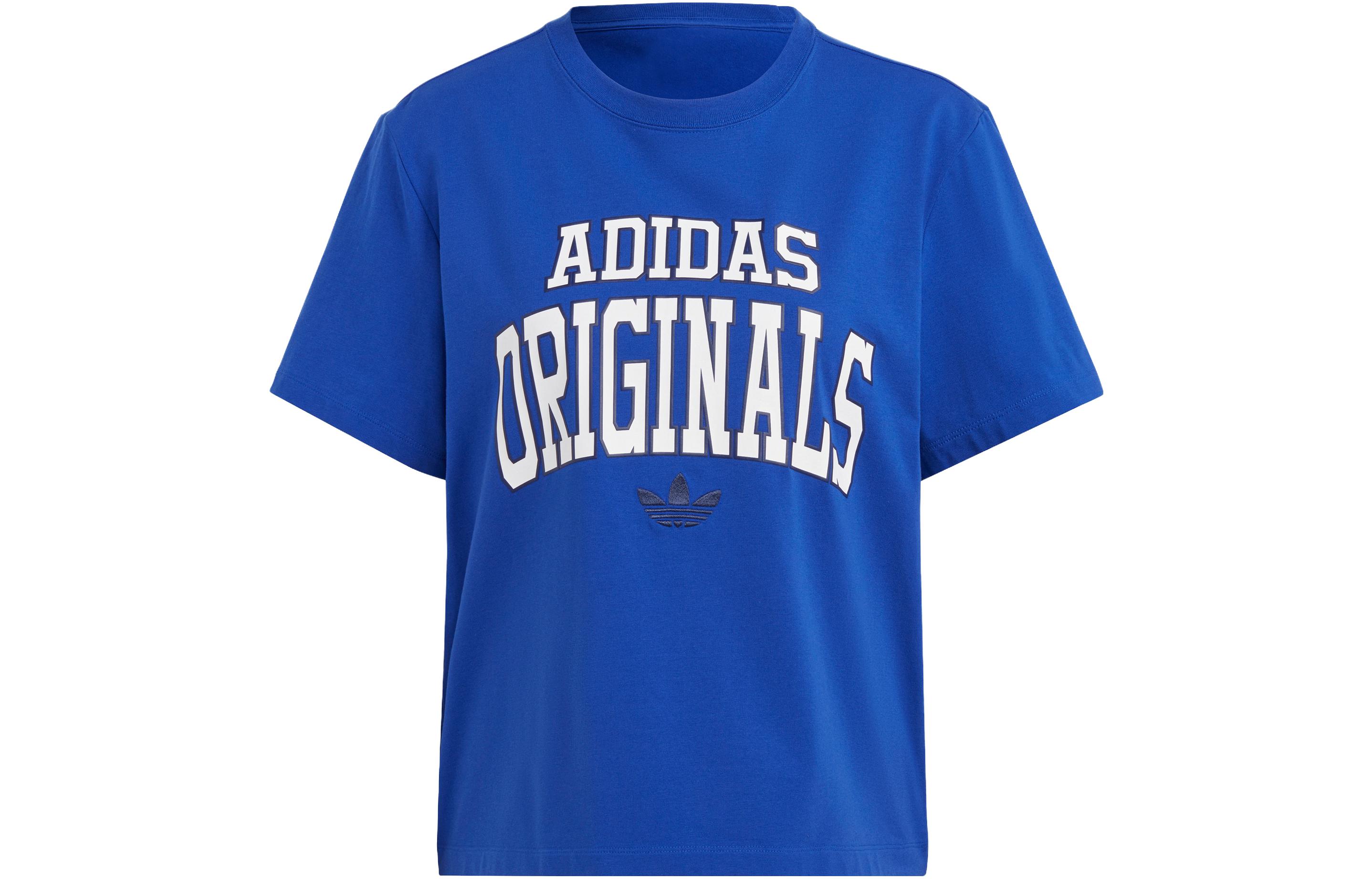 

Adidas Originals Футболка женская флуоресцентно-синяя