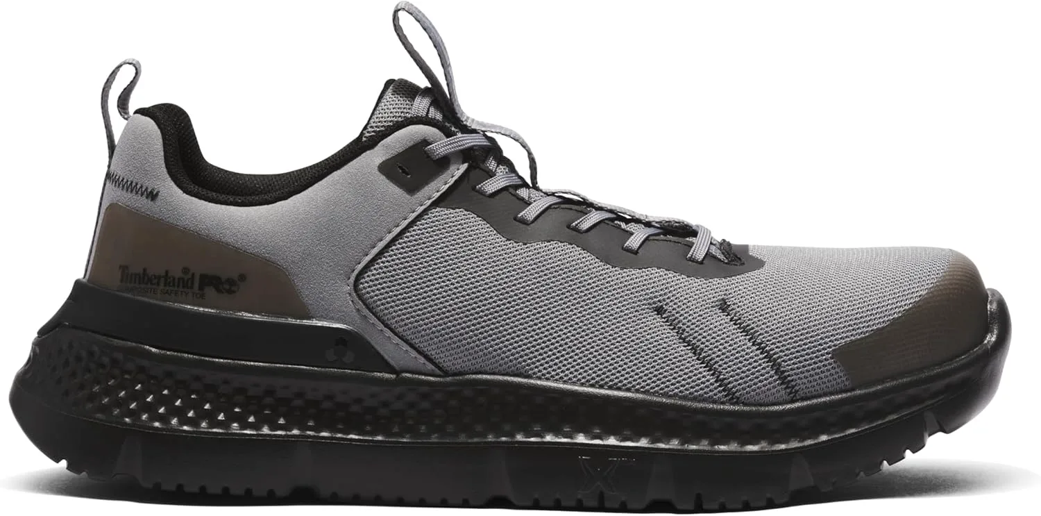 Рабочие туфли Timberland PRO Men's Setra Low с защитным носком, серый/черный — фото 4