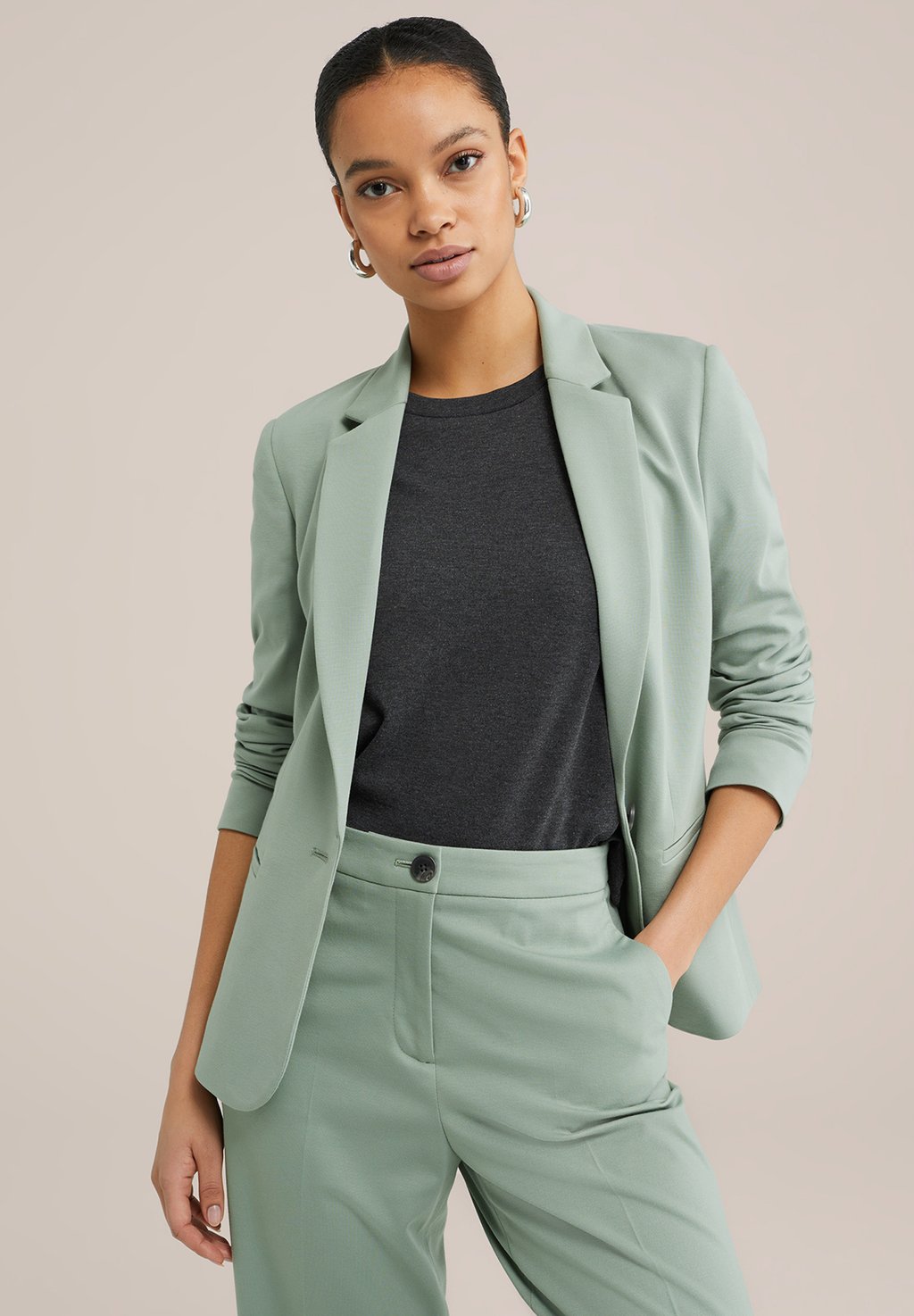 

Блейзер STRETCH WE Fashion, светло-зеленый