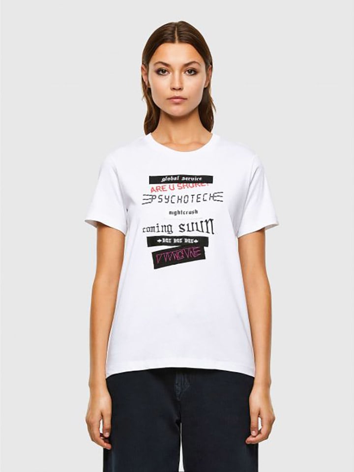 Футболка Diesel Clothes, белый