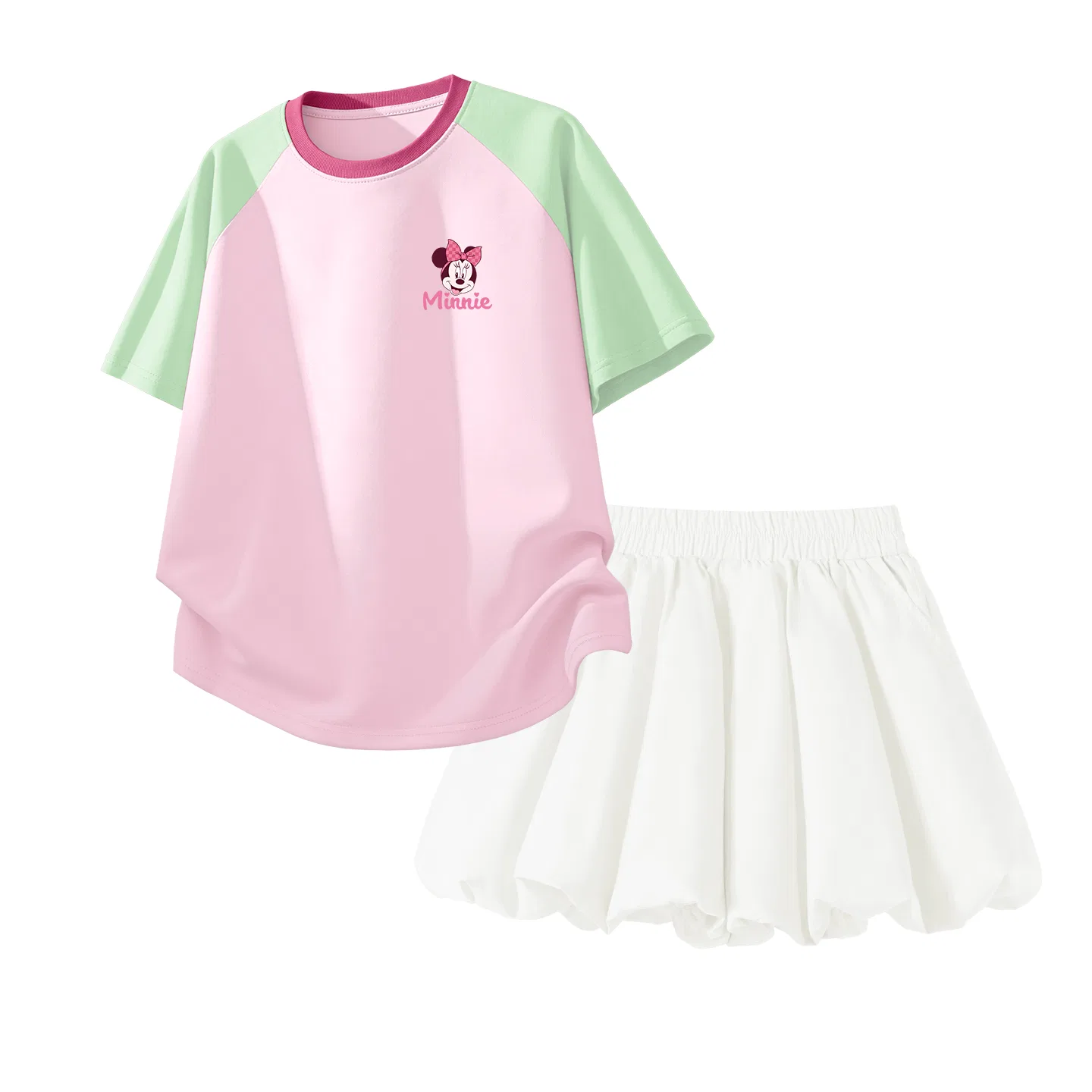Спортивный костюм Disney Casual Sportswear 2 Piece Set Kids' фиолетовый/белый — фото 4