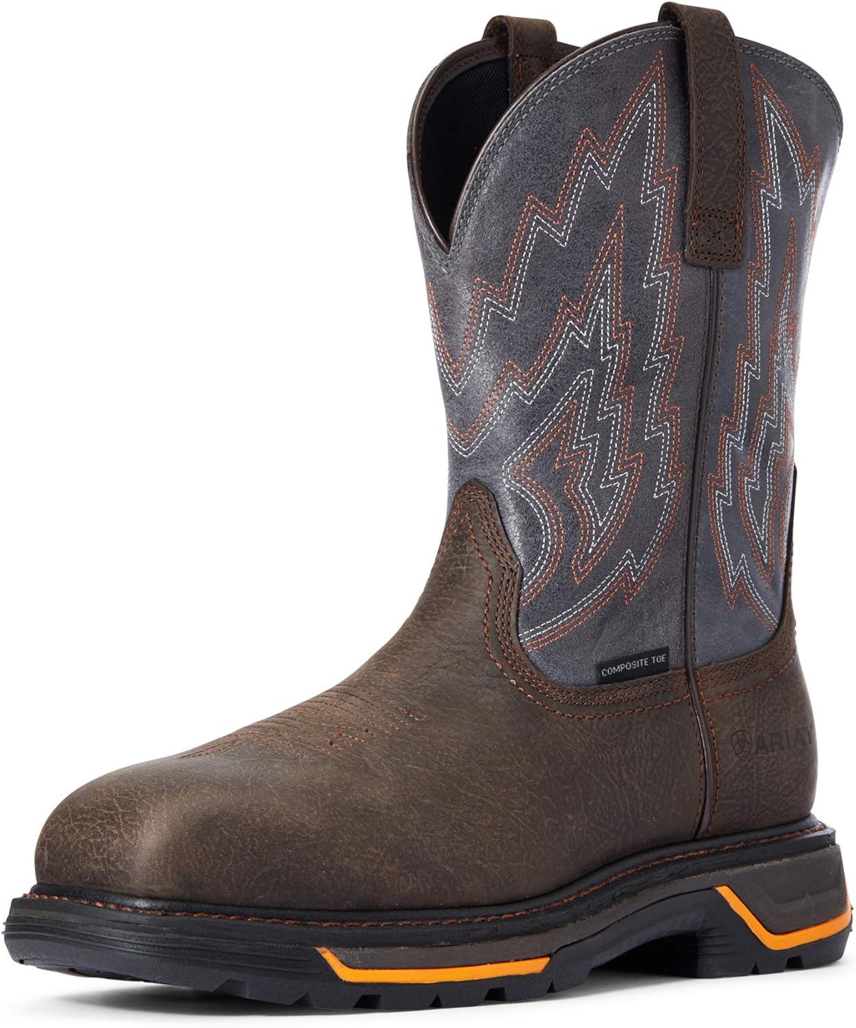 

Мужские ботинки Ariat Big Rig с композитным носком, Iron Coffee/Slate
