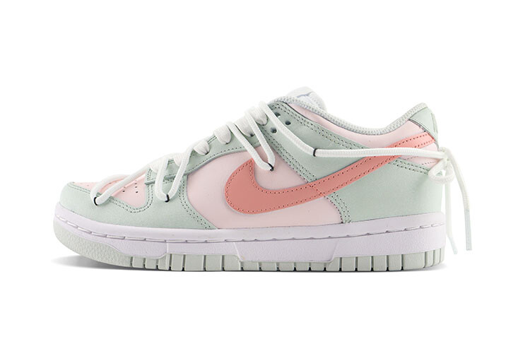 

Кроссовки для скейтбординга Dunk женские с низким верхом розовые/зеленые Nike, Зеленый, Кроссовки для скейтбординга Dunk женские с низким верхом розовые/зеленые Nike
